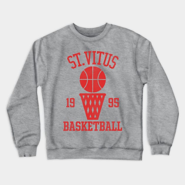 St. Vitus Cardinals Basketball Diaries Camp Jersey Crewneck Sweatshirt by darklordpug